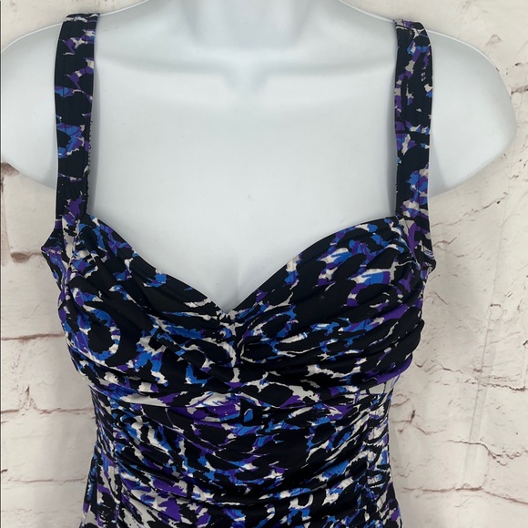 Miraclesuit Retro Style One Piece, Size 10 - Picture 3 of 9